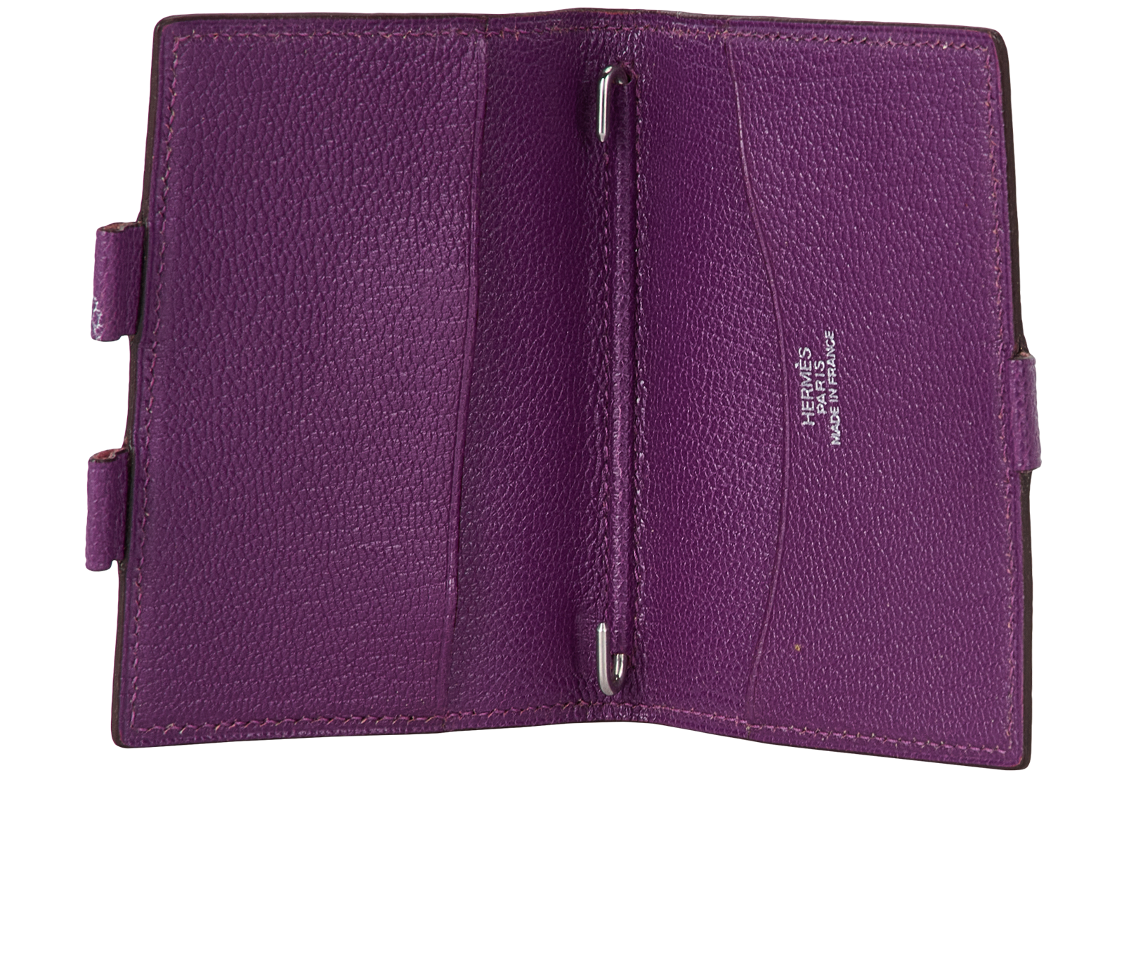 Hermes Notebook Cover, &pound;230, Accessories, Purple, Leather, Other view
